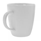 Ten Strawberry Street Bistro White 9 Oz Stout Mug