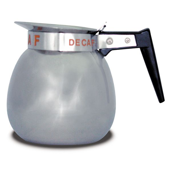 BUNN&reg; S/S 64 Oz 12 Cup Coffee Decanter with Orange Handle