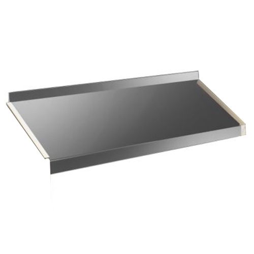 Cal-Mil&reg; Table Mount Style Single Face 72" Sneezeguard