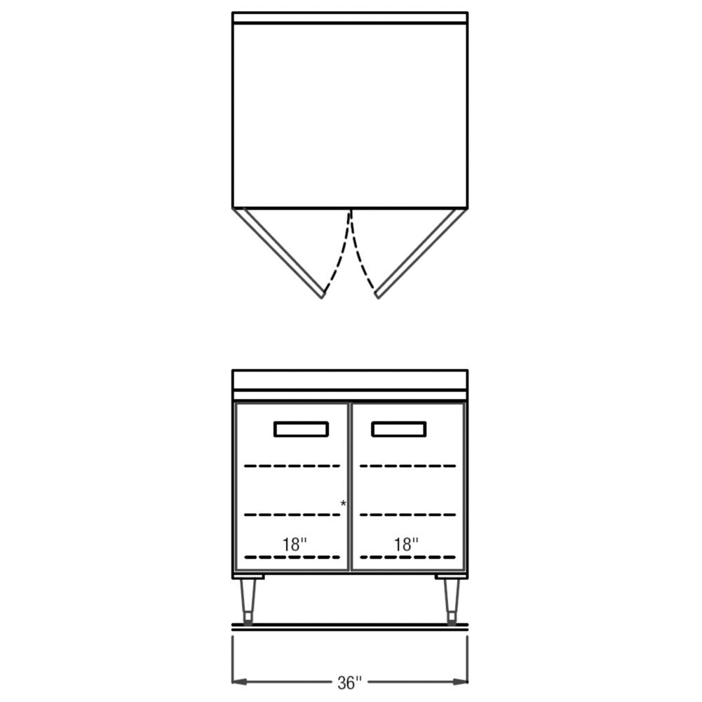 Refrigerated Counter/Work Top,