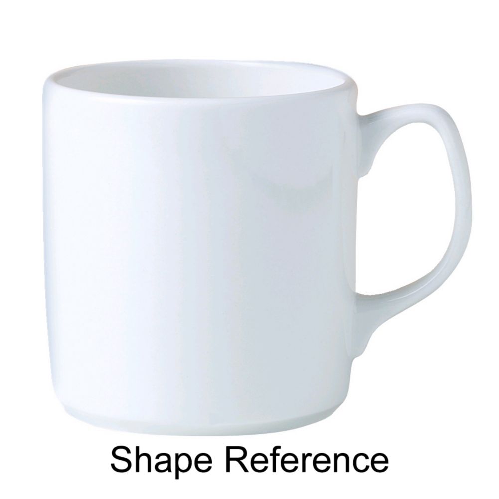 Steelite Distinction Sorrento Vogue White 12 Oz Atlantic Mug