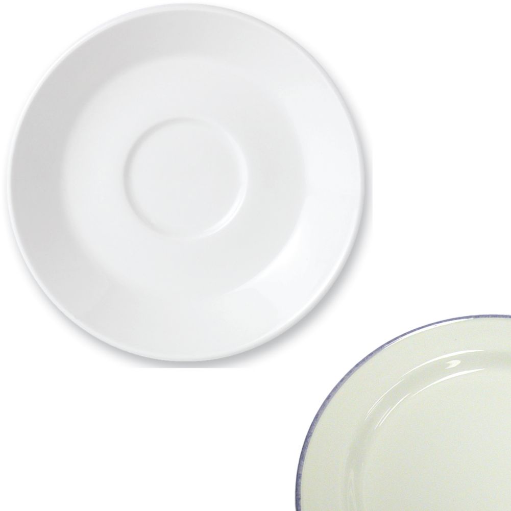 Steelite Blue Dapple 6" Slimline Saucer