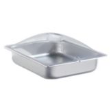 Cadco Half Size Steam Pan With Clear Polycarbonate Lid, SPL-2P