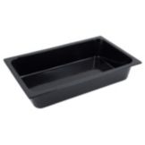 Bon Chef Black Sandstone Full Size 3.5 gal Food Pan, 4" H