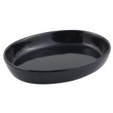 Bon Chef Black Sandstone Oval 20 oz Casserole