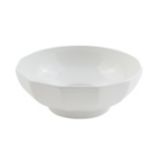 Bon Chef White Sandstone 6 Qt Prism Footed Bowl