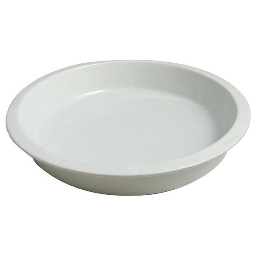 Bon Chef White Sandstone Round 8 qt Food Pan