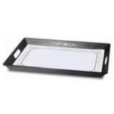 Dinex&reg; Black 20" x 15" Room Service Tray