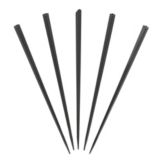 Spirit&trade; Black Plastic 6" Triangular Prism Picks