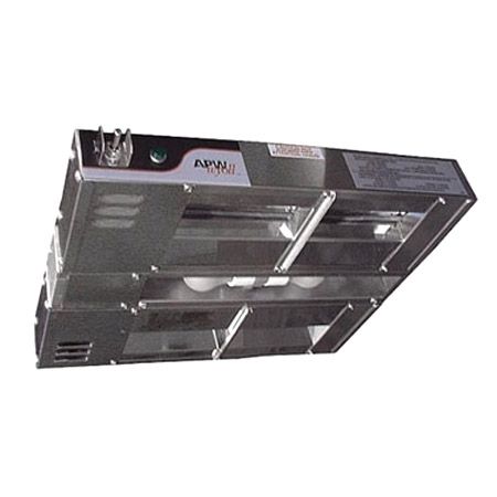 APW 54" Dual Overhead Warmer, Toggle Control, FDDL-54H-T
