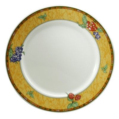 Schonwald Berries 8-1/4" Porcelain Round Plate