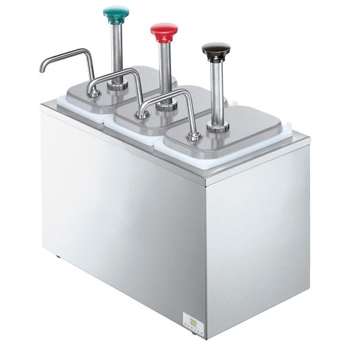 Server Insulated Bar w/ S/S Pumps Serving Bar, SB-3 83790
