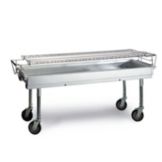 Magikitch'n Magicater Aluminized Steel Transportable Charcoal Grill