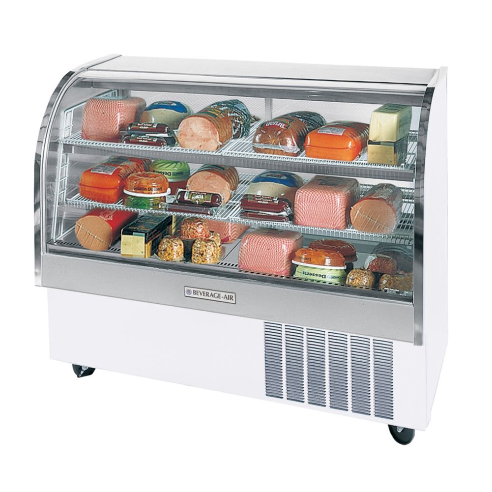 Beverage-Air Marketeer&reg; 61" White Refrigerated Display Case