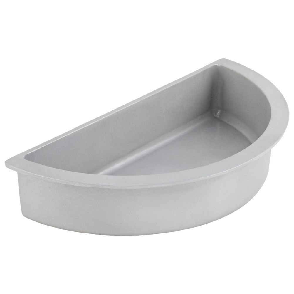 Bon Chef Pewter Glo Half Round 3.5 qt Food Pan