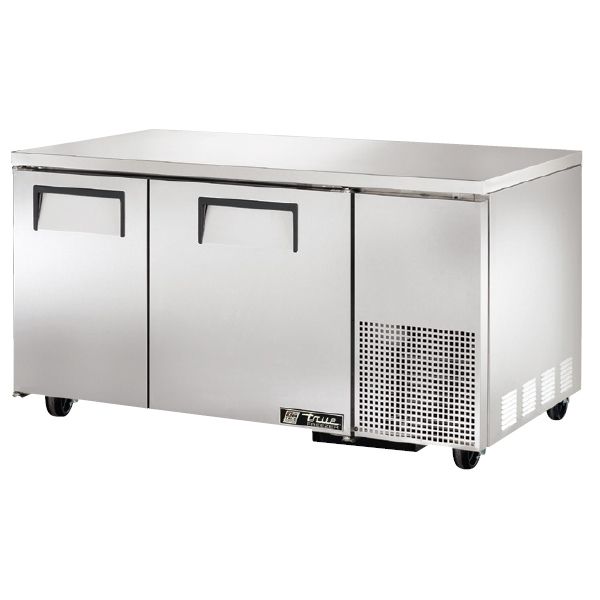 True&reg; Heavy Duty 4-Shelf 15.5 Cu Ft Deep Undercounter Freezer