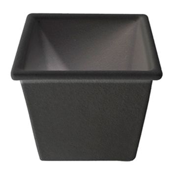 Bugambilia Square Salad Bar Bowl, Black