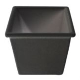 Bugambilia Square Salad Bar Bowl, Black