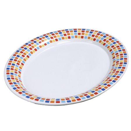 Carlisle&reg; Palette Displayware&trade; Spanish Tile Oval Platter