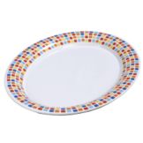Carlisle&reg; Palette Displayware&trade; Spanish Tile Oval Platter