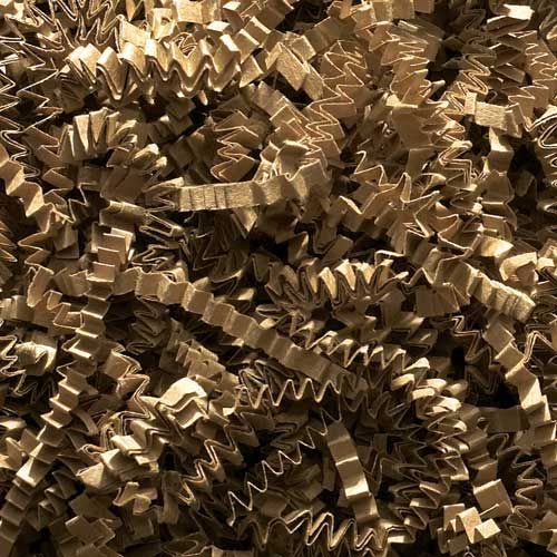 Willow Specialties 10 Lb. Kraft Crinkle-Cut Shred