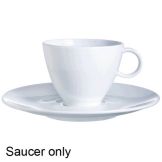 Cardinal Arcoroc Vintage White Porcelain 7" Saucer