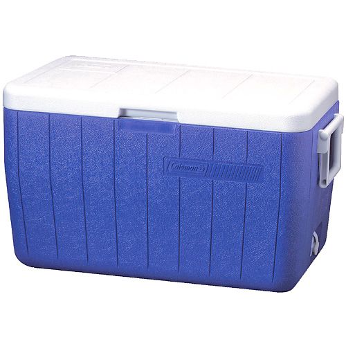 Coleman&reg; Blue 48 Qt Chest Cooler w/ Thermozone&trade; Insulation