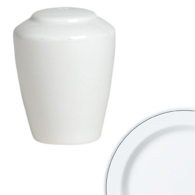 Steelite Performance Simplicity Black Line Madison Pepper Shaker