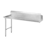 Jackson Left Side Installation Clean Side Dishtable, 24" Length