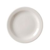 Vertex&reg; Vista Collection White 6-5/8" Narrow Rim Plate