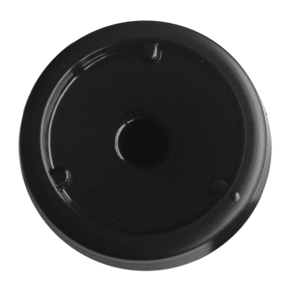 Service Ideas Black Brew-Thru Replacement Lid
