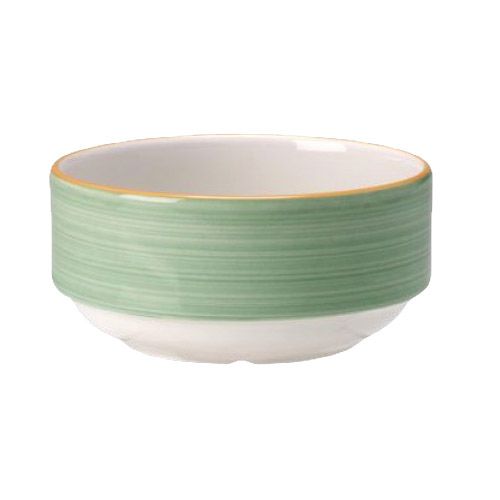 Steelite Performance Simplicity Rio Green Stackable 10 Oz. Soup Cup
