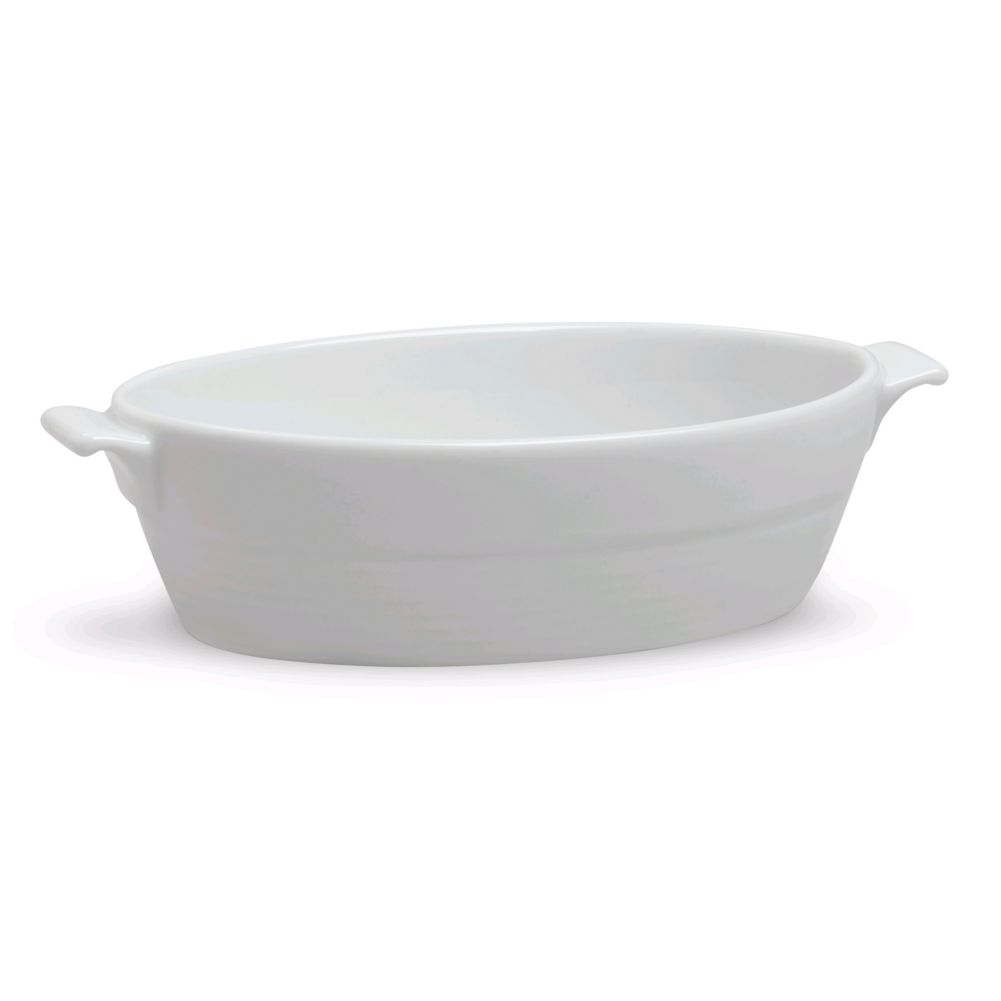 Steelite Rene Ozorio Aura Gourmet Small 2.5 Oz Oval Bowl