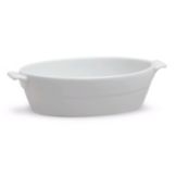 Steelite Rene Ozorio Aura Gourmet Small 2.5 Oz Oval Bowl