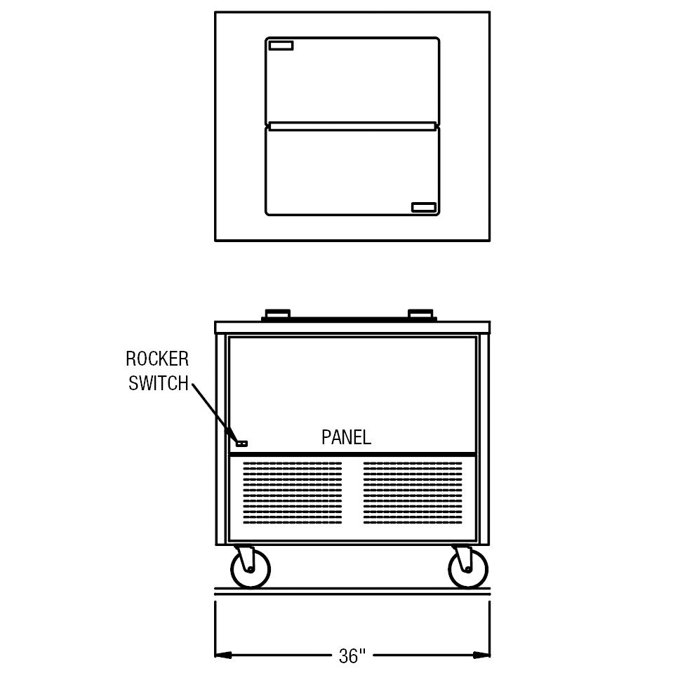 Ranserve Freezer/Plate Chiller