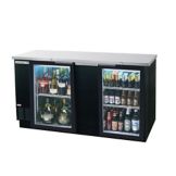 Beverage-Air 69" Refrigerated Backbar Cabinet with 2 Glass Doors