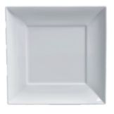 Steelite Rene Ozorio Aura Duo White 8-1/4quot; Square Plate