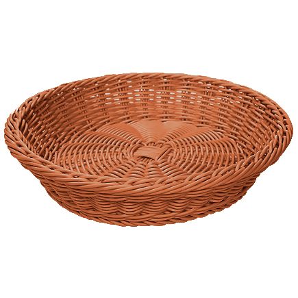 G.E.T. Honey 11-1/2" Round Designer PolyWeave Basket &trade;