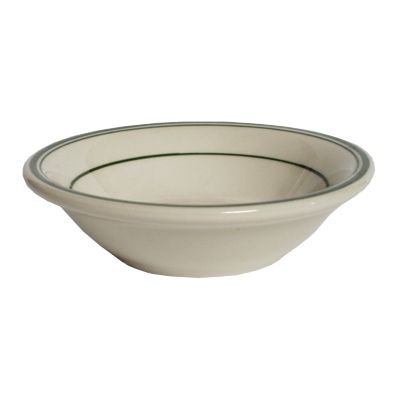 Tuxton&reg; Green Bay 3 Oz. Eggshell Fruit Dish