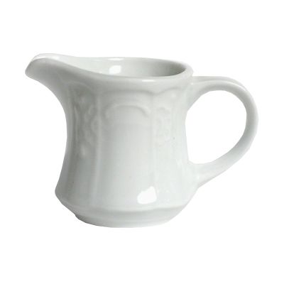 Tuxton 3-1/2 Oz Creamer, Porcelain White