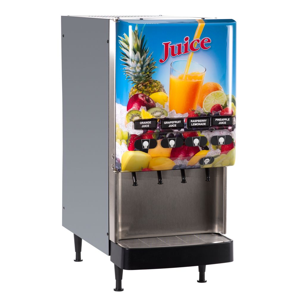 BUNN&reg; JDF-4S Gourmet Cold Beverage System with Lighted Door