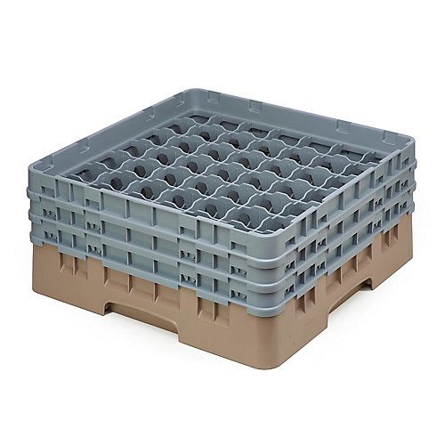 49 Compartment Glass Rack