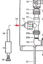 Metering Tip, Black, For Soap Foamer