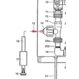 Metering Tip, Black, For Soap Foamer