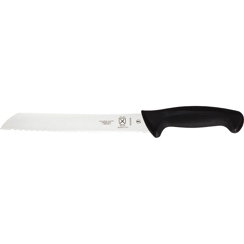 Mercer Cutlery Millennia 8" Scalloped Edge Bread Knife