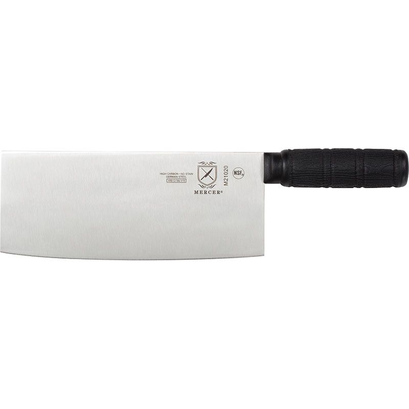 Mercer Cutlery 8" Chinese Chef's Knife Santoprene Handle