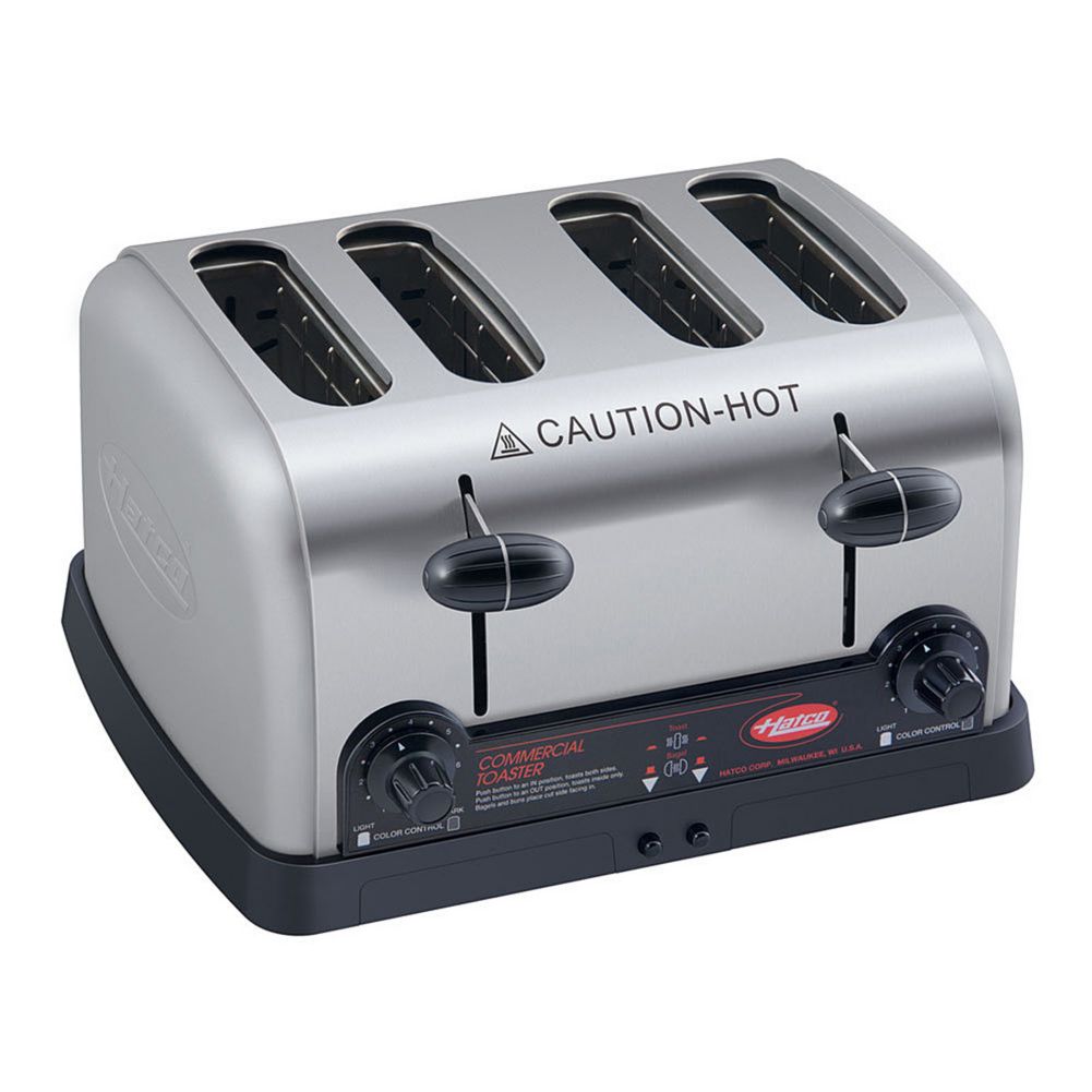 Hatco S/S 4-Slot 208V Commercial Popup Toaster