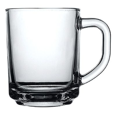 Cardinal Elemental 8-1/2 Oz. Glass Coffee Mug