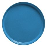 Cambro&reg; Camtray&reg; 14" Horizon Blue Round Serving Tray