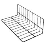 Elite Global Solutions 8 x 12 x 30 Black Wire Divider